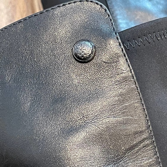 Vince Camuto Karita Tall Riding Boots Block Heel Black Women's Size 6.5M - Picture 10 of 11